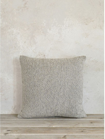 Nima Sofa-Kissen Satori aus 100% Baumwolle Taupe 45x45cm