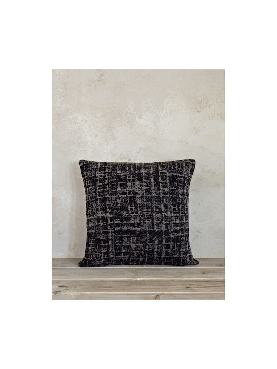 Nima Μαξιλάρι Καναπέ Cantata Black 45x45εκ.