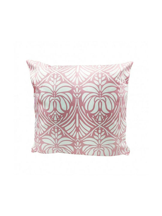 TnS Sofa Cushion Σχέδιο 6 from 100% Cotton Pink 42x42cm.