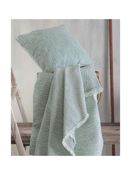 Rythmos Decorative Pillow Case Bretton Inverse Green 40x40cm