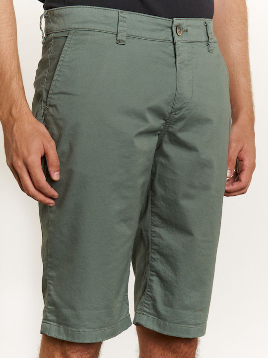 Edward Jeans Men's Shorts Chino Army