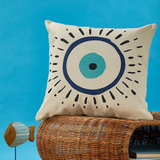 Whitegg Decorative Pillow Case D0203-5 White 45x45 cm