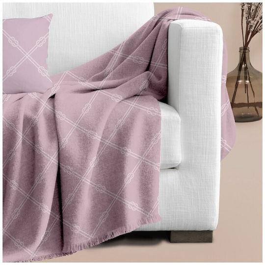 Makis Tselios Home Μαξιλαροθήκη Nautica Pink 40x40εκ.