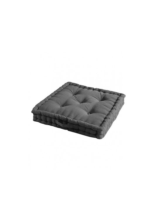 Atmosphera Floor Pillow Mattress From 100% Cotton Gray 45x45cm