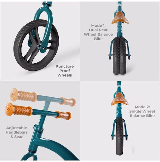 Y Volution Детски велосипед за баланс Velo Junior Airs Син