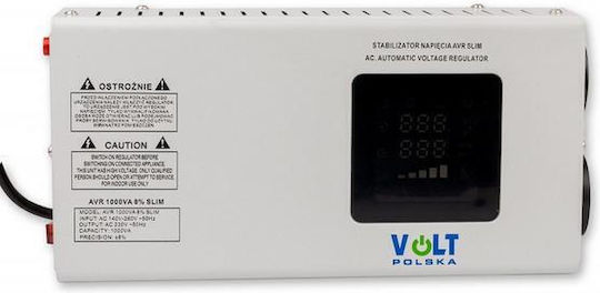Volt Polska Avr 1000va Slim Voltage Stabilizer