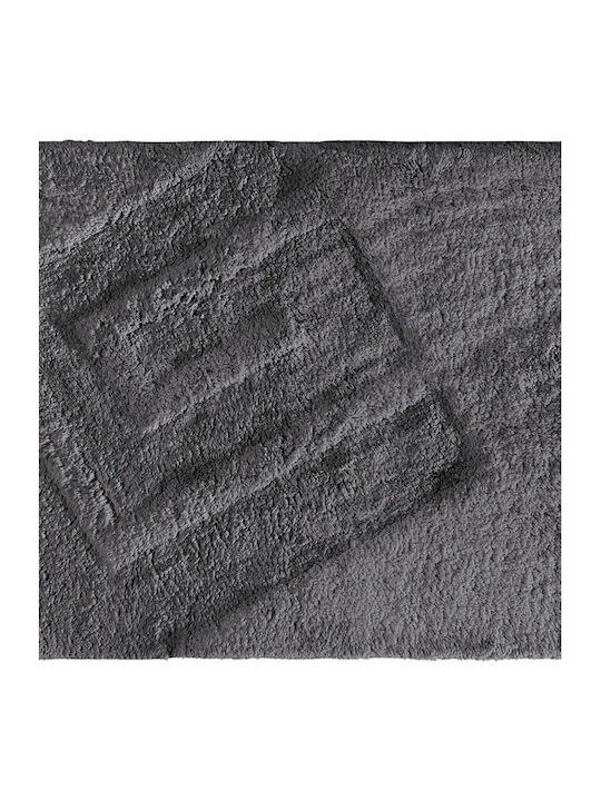 Guy Laroche Badematte Baumwolle Rechteckig Trivia 1127091119006 Titanium 55x85cm