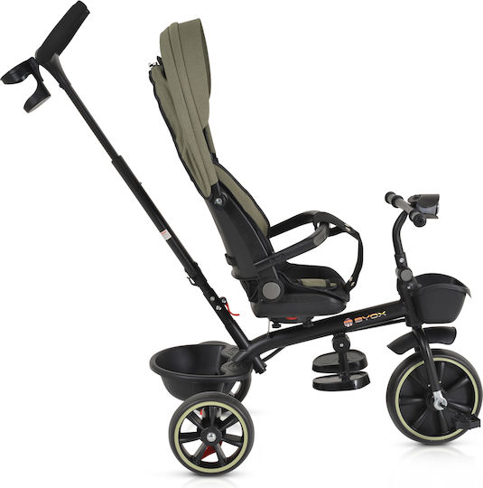 Byox Summer Convertible with Parental Handle for 12 Months Green
