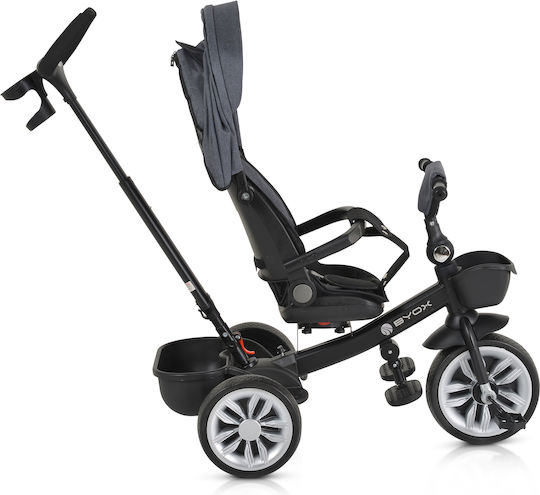 Byox Space Convertible with Parental Handle for 12 Months Gray