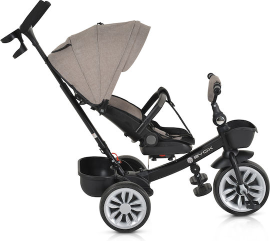 Byox Byox Kinderdreiräder Wandelbar mit Elterngriff für 12 Monate Beige