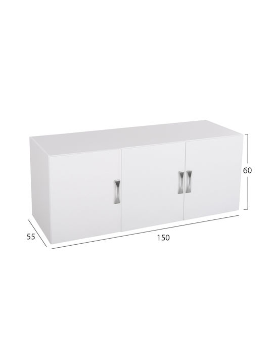 HomeMarkt Carly Πατάρι Ντουλάπας από Μοριοσανίδα 150x55cm HM385