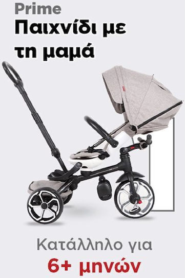 Q Play Prime Cu Mâner Pentru Părinți Pentru 10 Luni Roșu