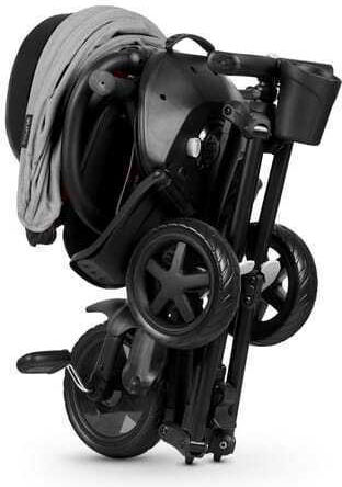 Q Play Nova Niello Foldable and Convertible for 10 Months Black