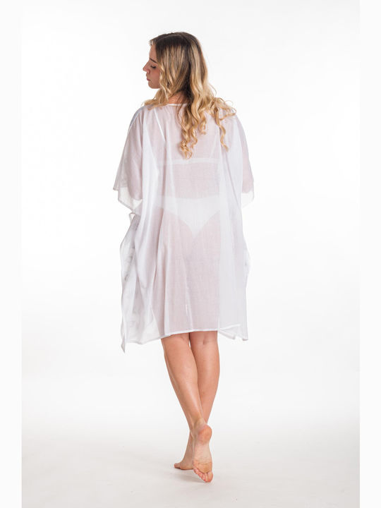 Rima Beachwear Women's Caftan Beachwear white