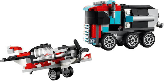 LEGO Creator Flatbed Truck With Helicopter για 7+ Ετών 270τμχ