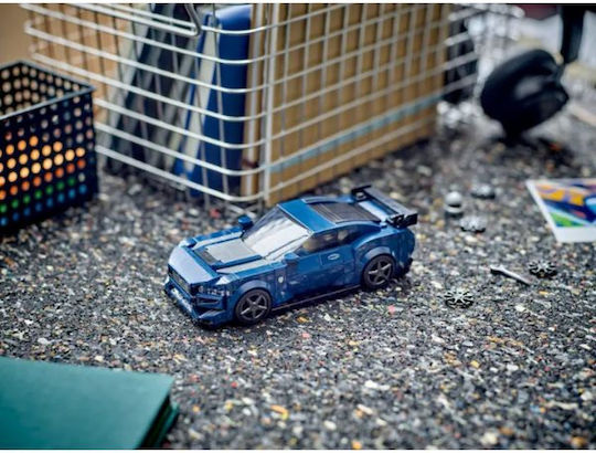 LEGO Speed Champions Ford Mustang Dark Horse за 9+ Години 344 Бройки