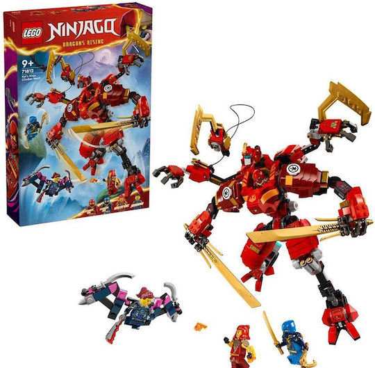 LEGO Ninjago Kai's Ninja Climber Mech for Ages 9+ 623 Pieces