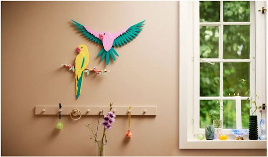 LEGO Die Fauna Collection – Macaw Papageien für 18+ Jahre