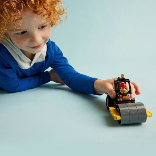 LEGO City Bauklötze Dampfwalze für 5+ Jahre 78 Stück