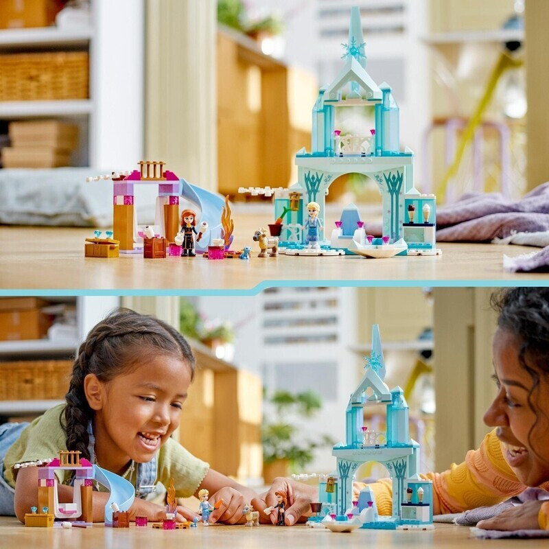 LEGO Frozen Princess - Elsa's Frozen Castle pentru 4+ ani Ani
