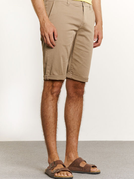 Edward Jeans Herrenshorts Chino Braun