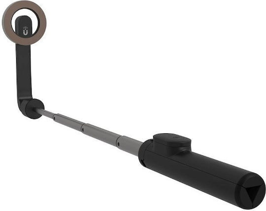 Fixed Magsnap Selfie-Stick Handy-Stative Bluetooth mit Aufhelllicht Schwarz