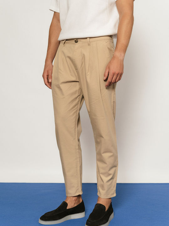 Edward Jeans Men's Trousers Chino Beige