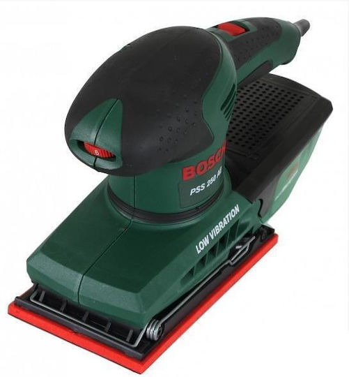 Bosch PSS 250 AE Παλμικό Τριβείο 200W με Ρύθμιση Ταχύτητας και με Σύστημα Αναρρόφησης