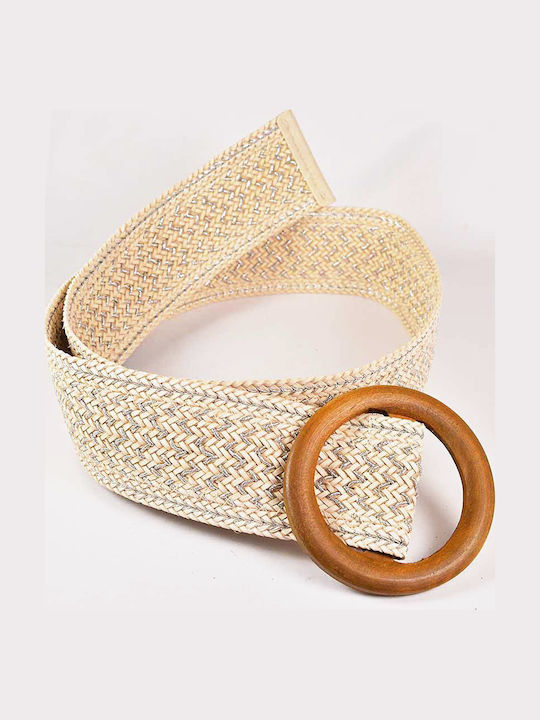 Damen Gürtel Beige