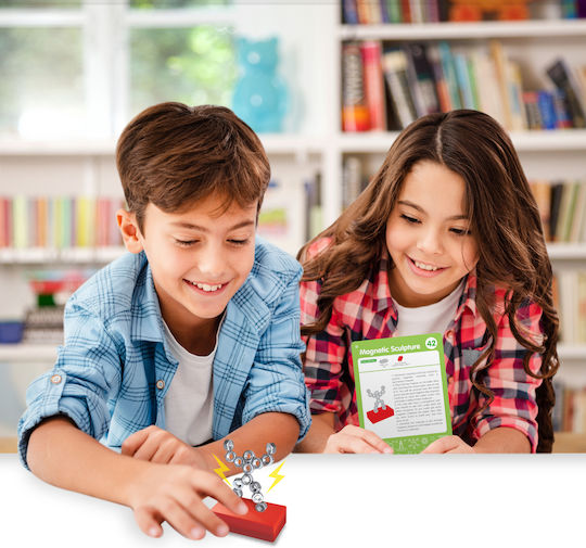 4M Scientific Discoveries Vol. 1 - 42 Experiments, Steam Kids STEM Joc Educațional Experimente pentru 5+ Ani