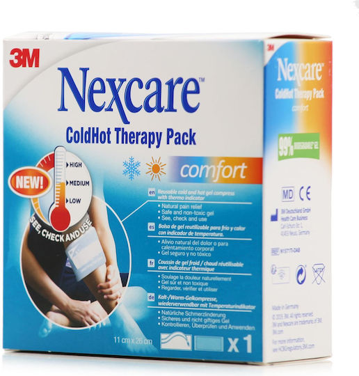 Nexcare ColdHot Therapy Pack Comfort Gel Pad Cold/Heat Therapy General Use 26x11cm 150ml