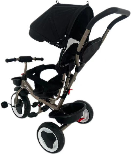 Joy Convertible with Parental Handle for 1.5+ Years Black