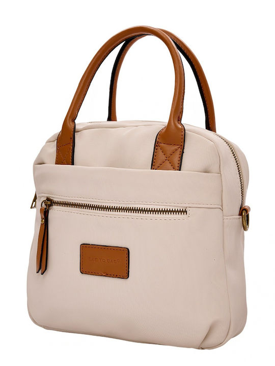 Bag to Bag Damen Tasche Hand Weiß