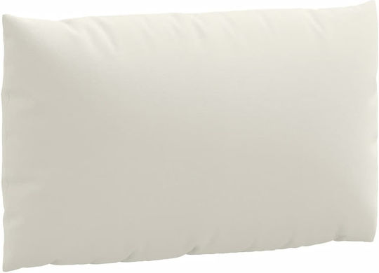 vidaXL Palace Cushion for Pallet Bench with Backrest Beige 3 Pieces 60x60cm