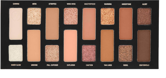 W7 Cosmetics Nudification Παλέτα με Σκιές Ματιών σε Στερεή Μορφή 12gr