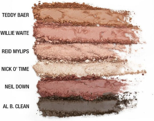 theBalm Domestic Eyeshadow Palette Palette with Pressed Powder Eye Shadows in Solid Form 10.5g