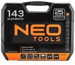 Neo Tools Βαλίτσα με 143 Εργαλεία