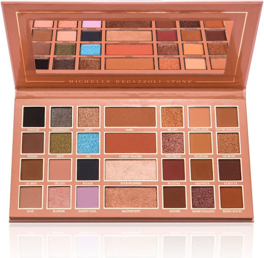 BPerfect Cosmetics Mrs Glam Magnificent Paletă Cu Fard De Pleoape În Formă Cremă
