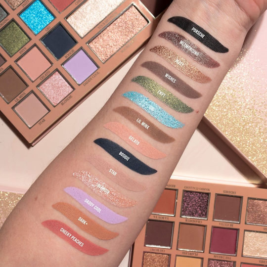 BPerfect Cosmetics Mrs Glam Magnificent Paletă Cu Fard De Pleoape În Formă Cremă
