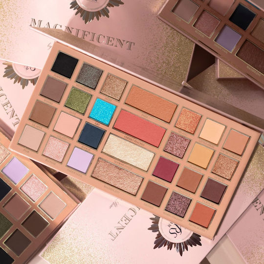 BPerfect Cosmetics Mrs Glam Magnificent Paletă Cu Fard De Pleoape În Formă Cremă