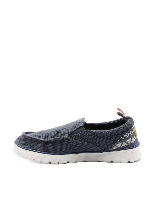 Cotton Belt Men's Moccasins Blue