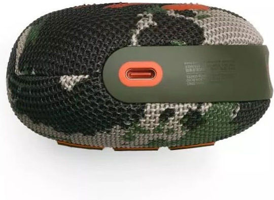 JBL Clip 5 Αδιάβροχο Ηχείο Bluetooth 7W με Διάρκεια Μπαταρίας έως 12 ώρες Squad