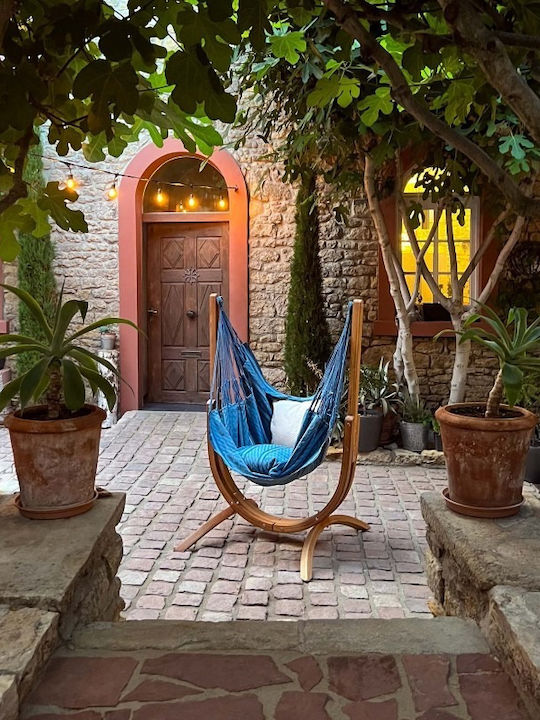 Showood Αιώρα-Κάθισμα Υφασμάτινη με Βάση Μπλε 163x180x115εκ.
