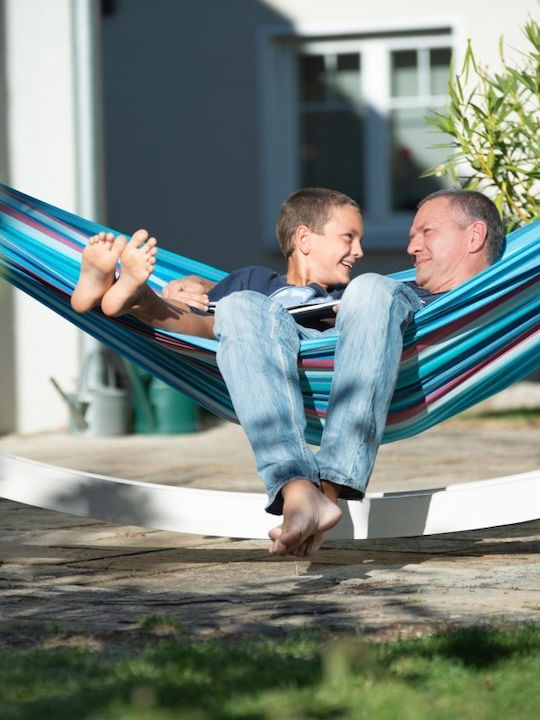 Showood King Size Hammock Light Blue 400x180cm