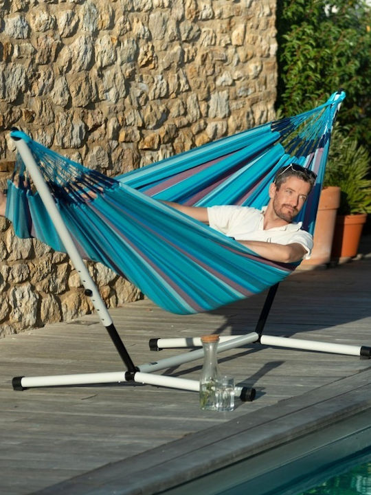 Showood King Size Hammock Light Blue 400x180cm