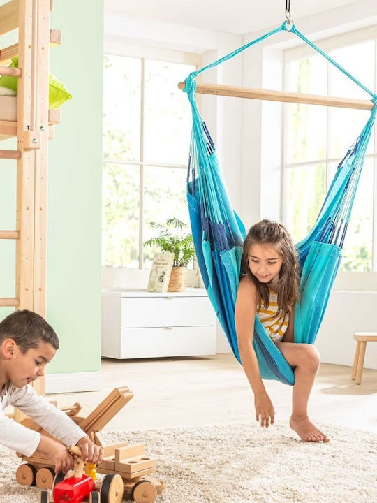 Showood Single Hammock Light Blue 180x110cm