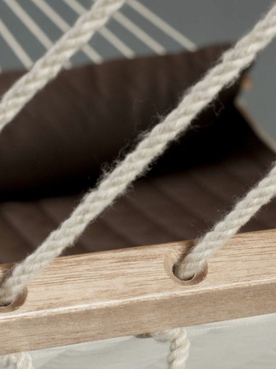 Showood King Size Hammock Brown 400x140cm