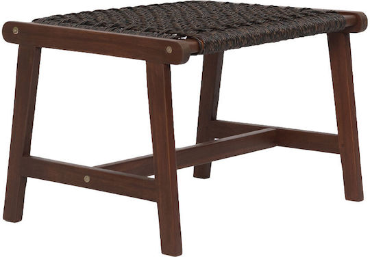 Taburet Din Lemn Mesh Maro 41x57x57cm Taburet Din Lemn Mesh Maro 41x57x57cm