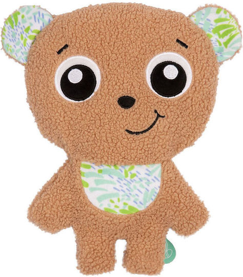 Βρεφικό Λούτρινο Αγκαλιάς Flat Comfort Bear Αρκουδάκι Διάφορες Υφές Φωσφοριζέ 25cm