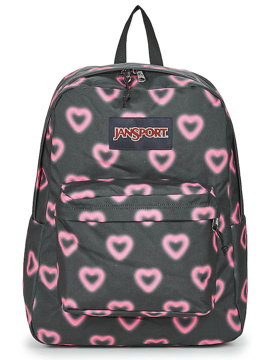 Jansport Superbreak One Σχολική Τσάντα Πλάτης Γυμνασίου - Λυκείου σε Μαύρο χρώμα